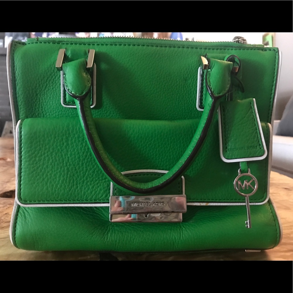 Palm green Michael Kors handbag